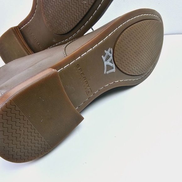 Sperry Topsider, Women's Green Ankle Bootie Lace-up, Leather, Dress Boot, 9M - Picture 9 of 10